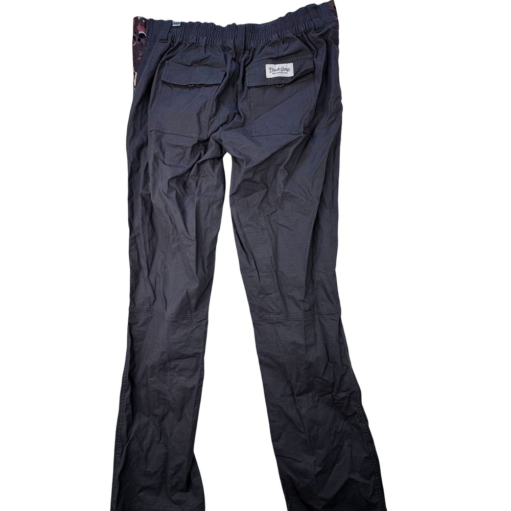 Duck Camp Field Pants Women Size 34" Waist Grey Ripstop Utility Gorpcore Hiking‎